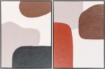 Aasmaa Framed Art, Brown, Set of 2