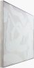 Arjan Framed Art Matte Gray 48 x 36