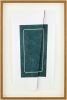 Between Framed Art Dark Green