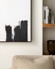 Brush Strokes Framed Art, Set of 2