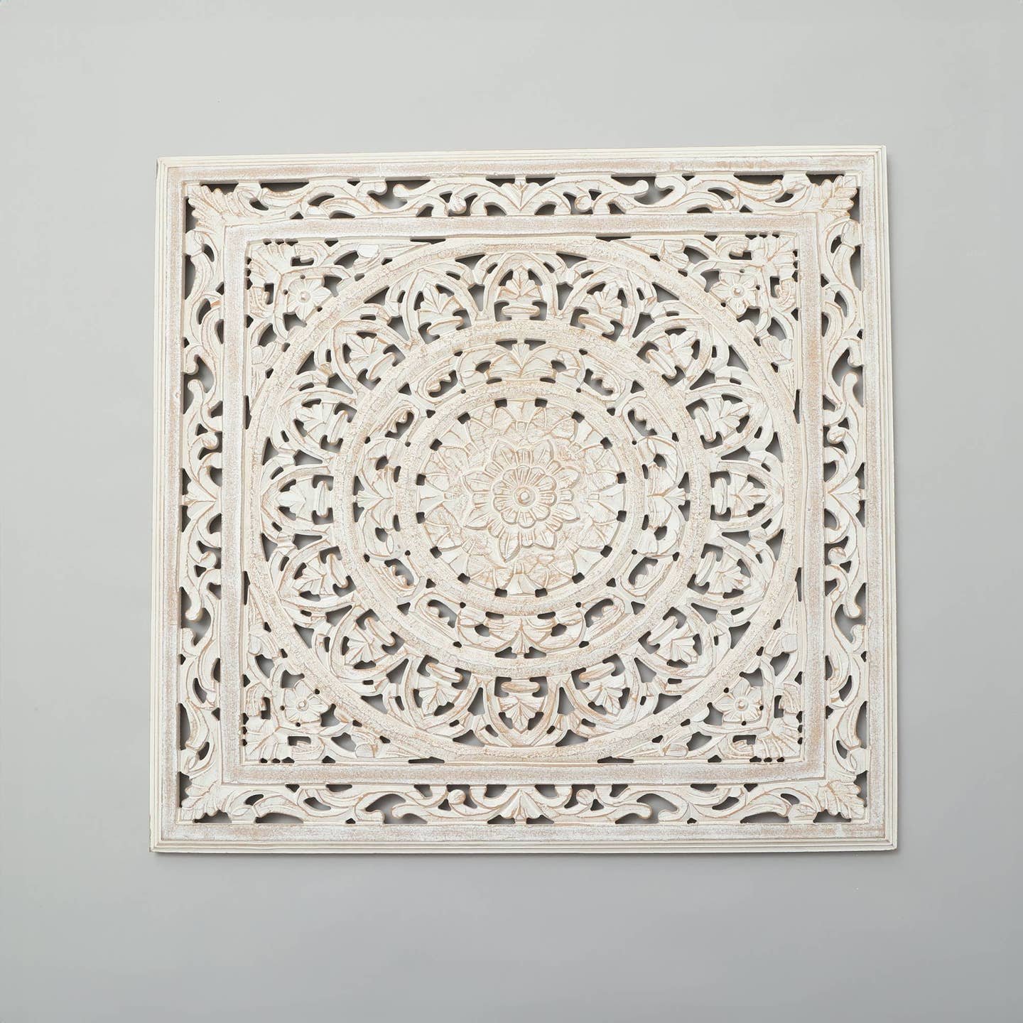 Hand Curved Wall DecorMandala Wall Art - 36x36"