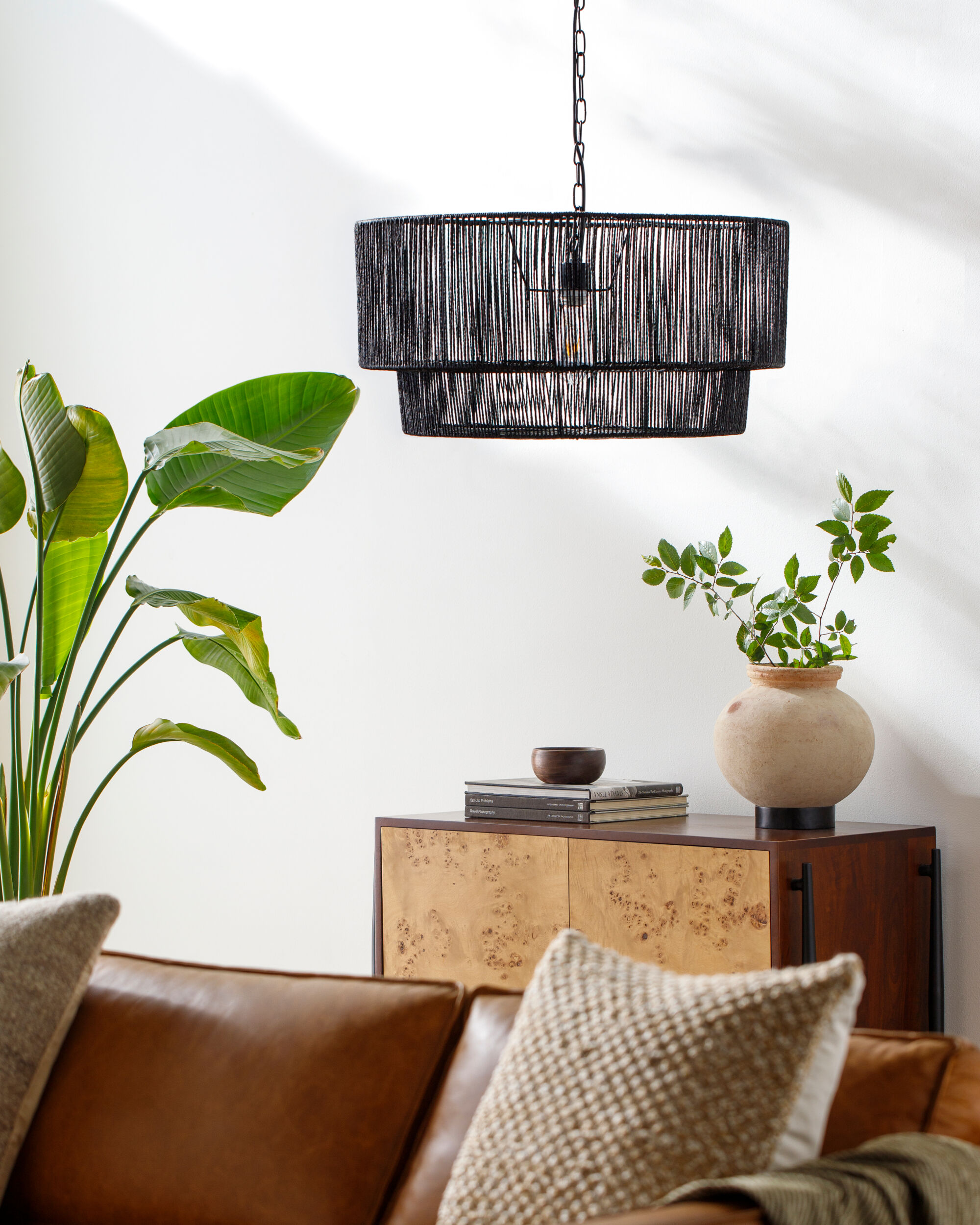 Hascombe Pendant, Black
