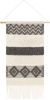 Hygge Wall Hanging, White/ Black