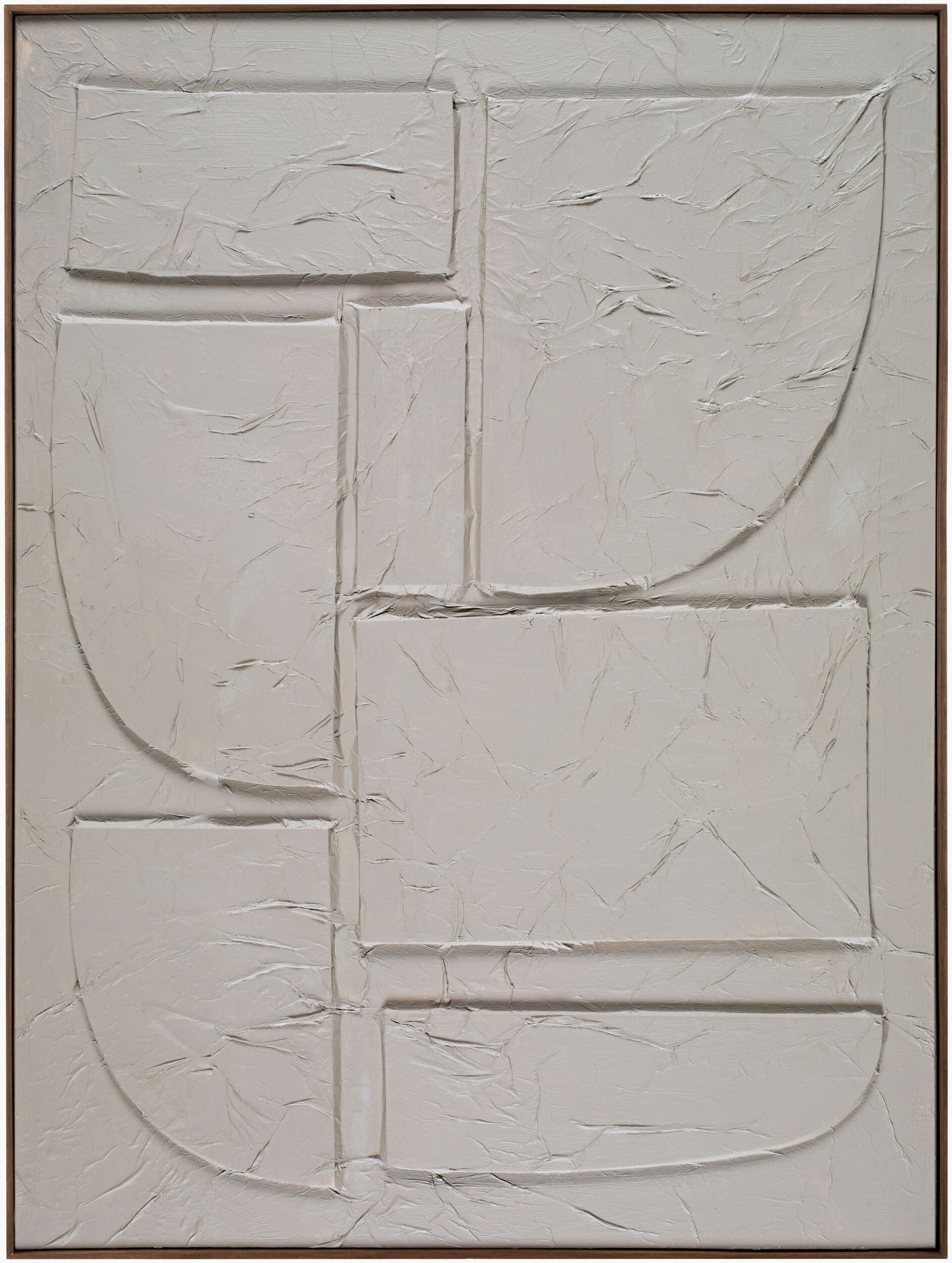 Kako Framed Art Cream