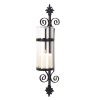 Elegant Ornate Scroll Wall Candle Sconce Holder