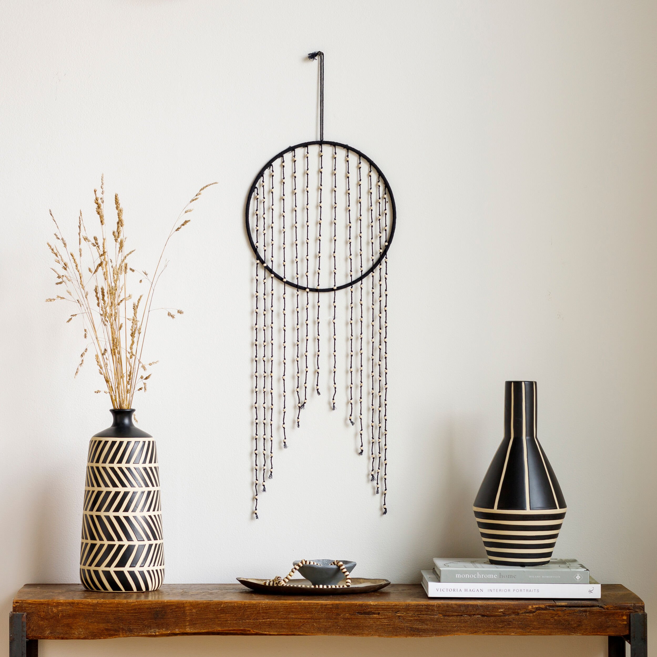 Ponti Wall Hanging Black/Beige (Varies)