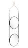 Zodiac Round Mirror Gold & Black