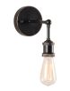 Miserite Wall Lamp Antique Black