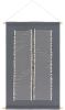 Savion Wall Hanging Charcoal/Ivory