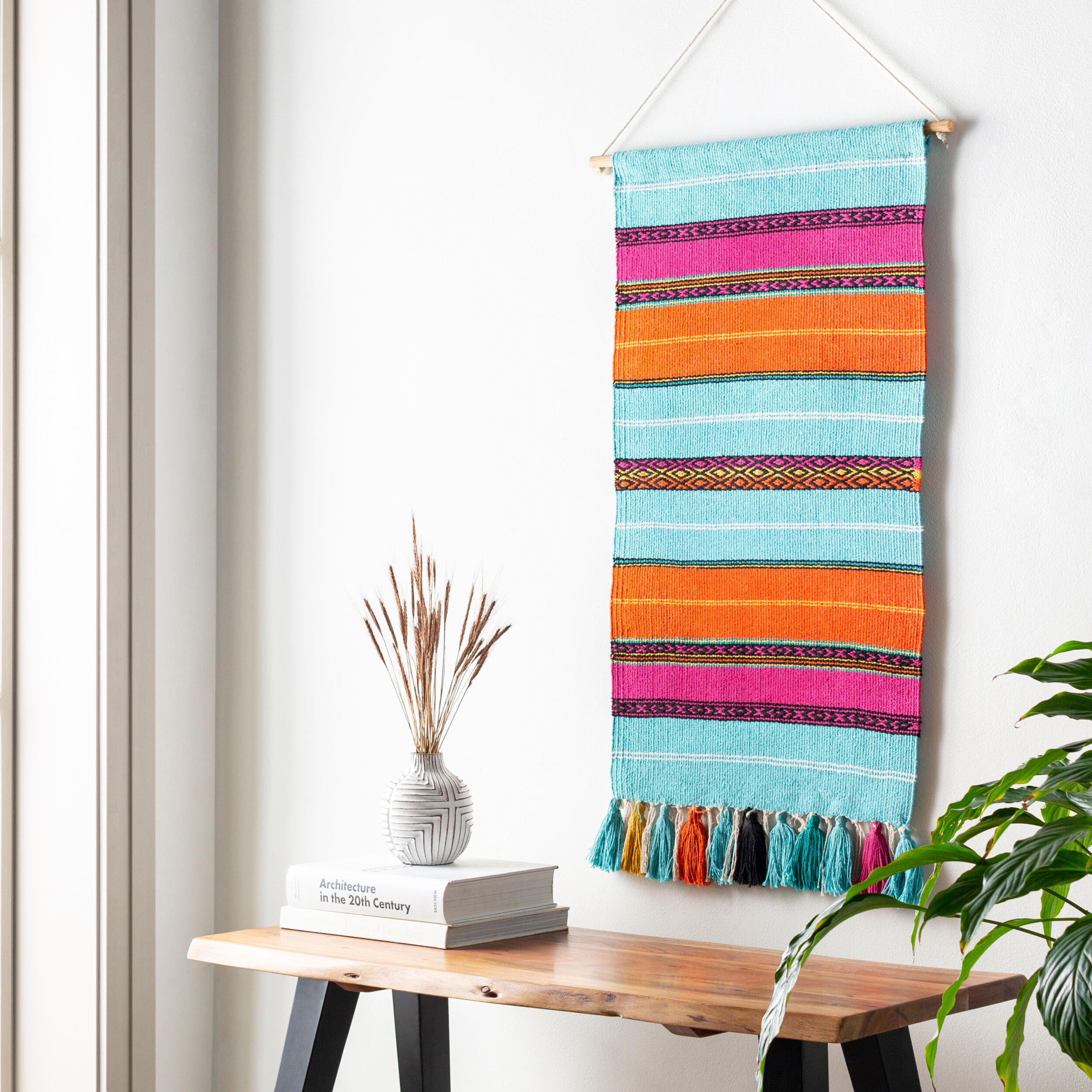 Toluca Wall Hanging Teal